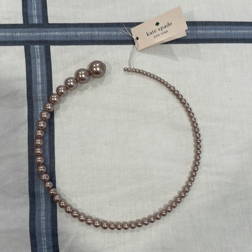 Kate Spade Rose Gold Open Necklace